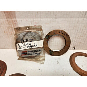 Lot 2 Ammco 23682 Brass Spindle Ring for 4000 Brake Lathe for 3085 Spindle Boot